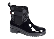  ANKLE RAINBOOT WITH METAL DETAIL 6777<br>Noir