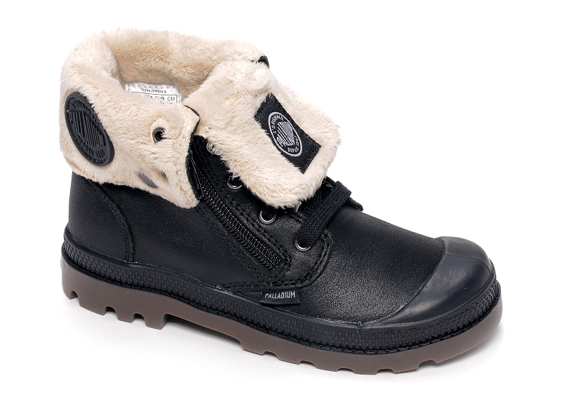Palladium bottines et boots Baggy leather enfant