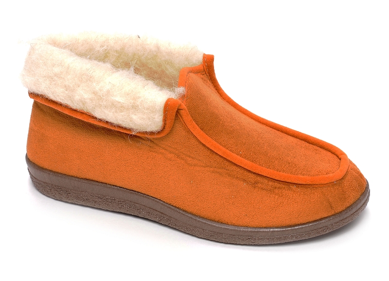 Rondinaud chaussons et pantoufles Orange