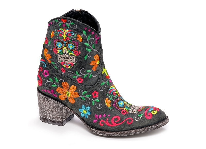 Mexicana bottines et boots Klakzipper