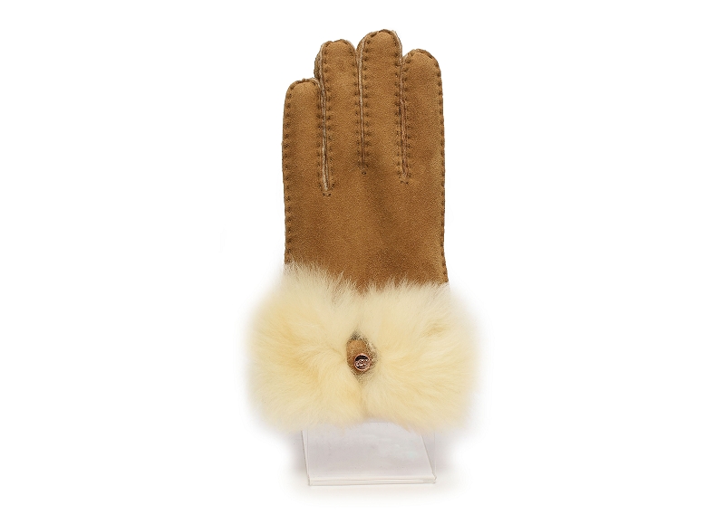 Ugg famille Bx long pile bow glove