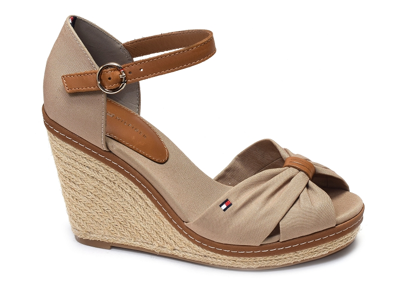 Tommy hilfiger sandales compensees Iconic elena 0905