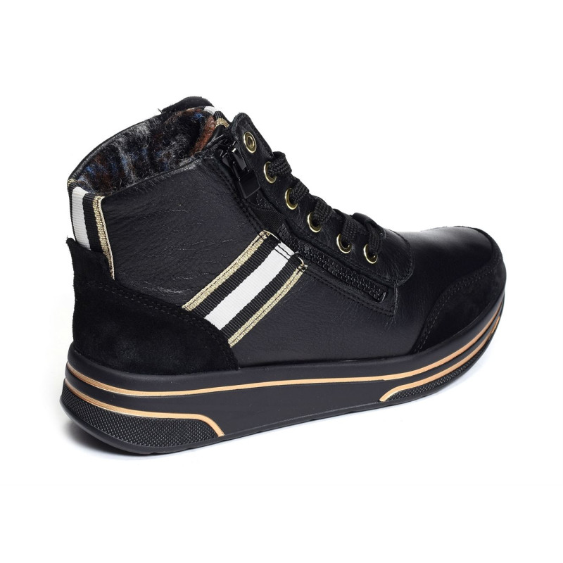 SAPPORO BIS Noir, Baskets montantes Ara