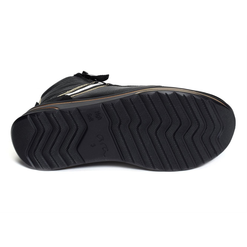 SAPPORO BIS Noir, Baskets montantes Ara