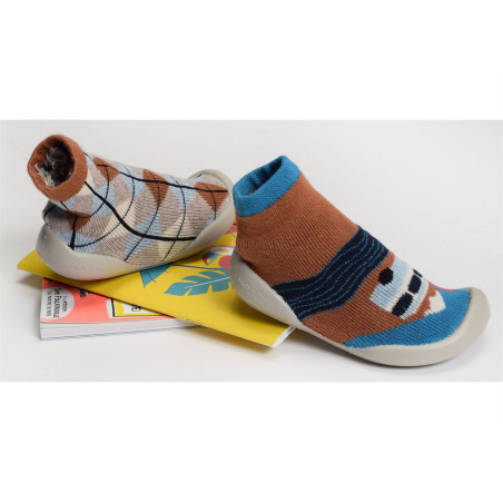 NOMAD Multicolore, Chaussons Chaussettes Collégien