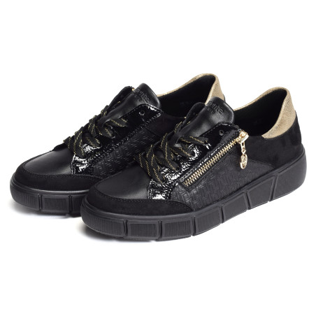 D1T00 Noir, Sneakers basses Remonte