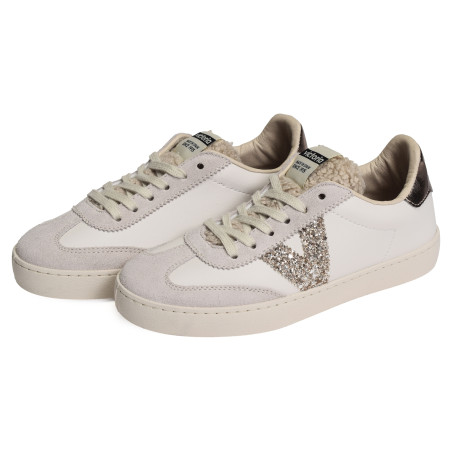 1126185 Blanc, Sneakers basses Victoria
