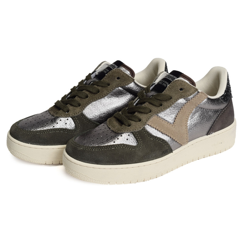 1258257 Kaki, Sneakers basses Victoria