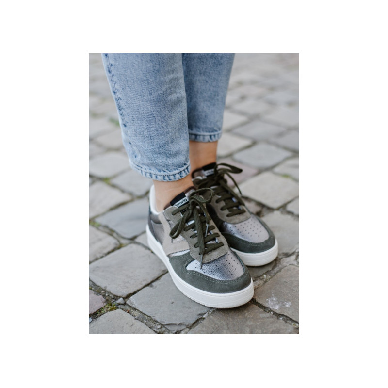 1258257 Kaki, Sneakers basses Victoria