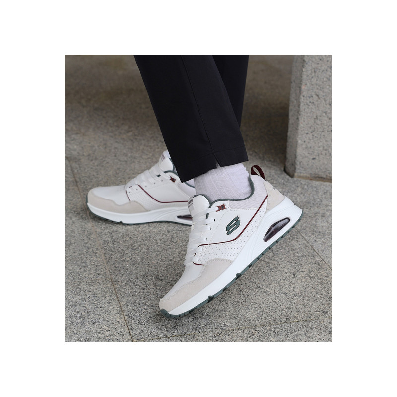 UNO RETRO ONE Blanc, Sneakers basses Skechers