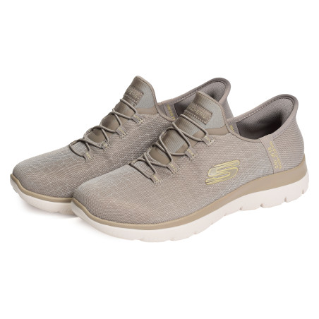 SUMMITS CLASSY NIGHT Taupe, Slip-On Skechers