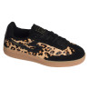 SHEFFIELD JOGGER W Noir Léopard, Sneakers basses Schmoove