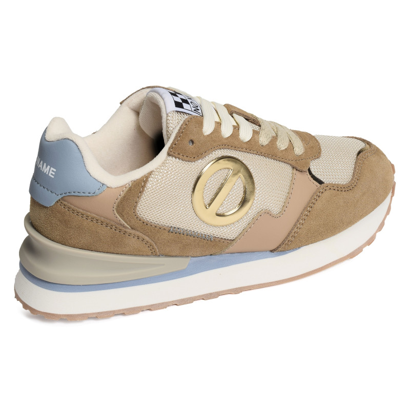 TOVA RUNNER Beige Marron, Baskets running No Name