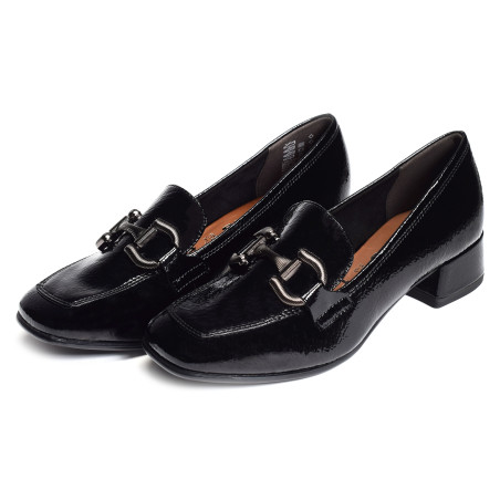 24316 Verni Noir, Mocassins Tamaris