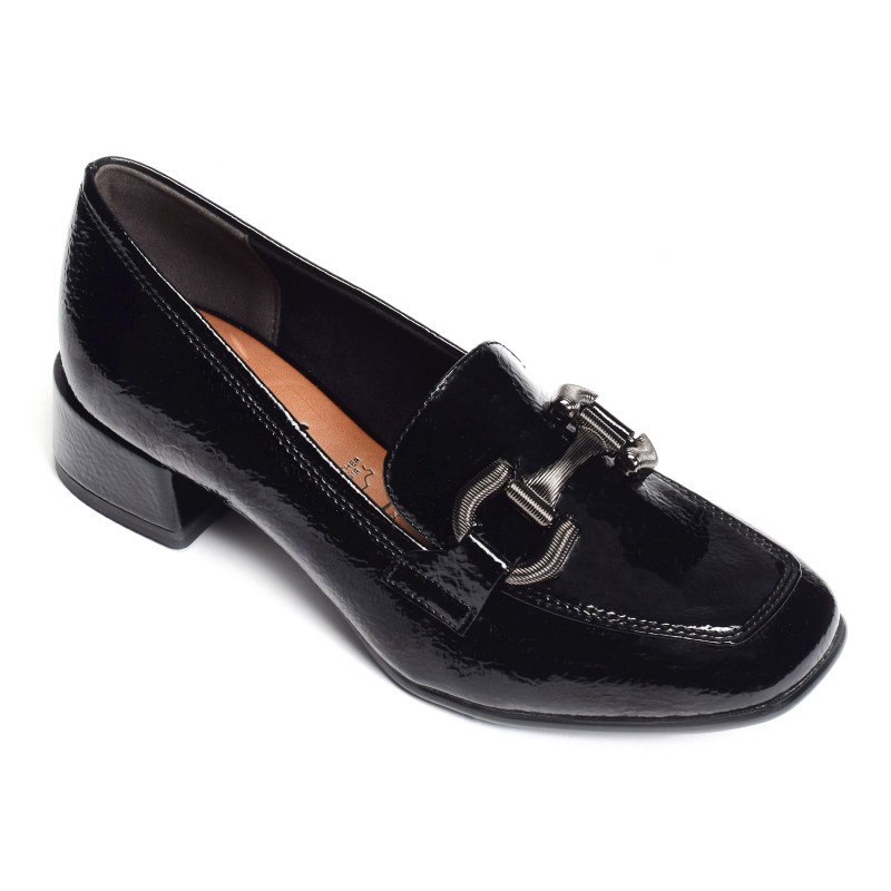 24316 Verni Noir, Mocassins Tamaris