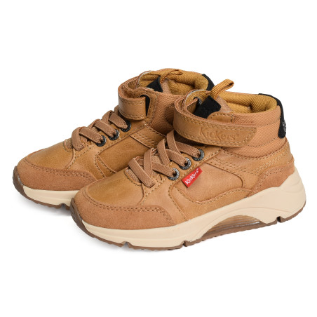 RUNRUN HIGH Camel, Baskets montantes Kickers