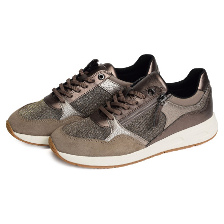 D BULMYA B Taupe, Sneakers basses Geox