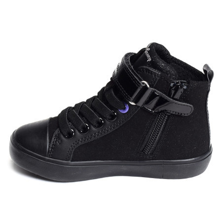 J GISLI GE Noir, Baskets montantes Geox