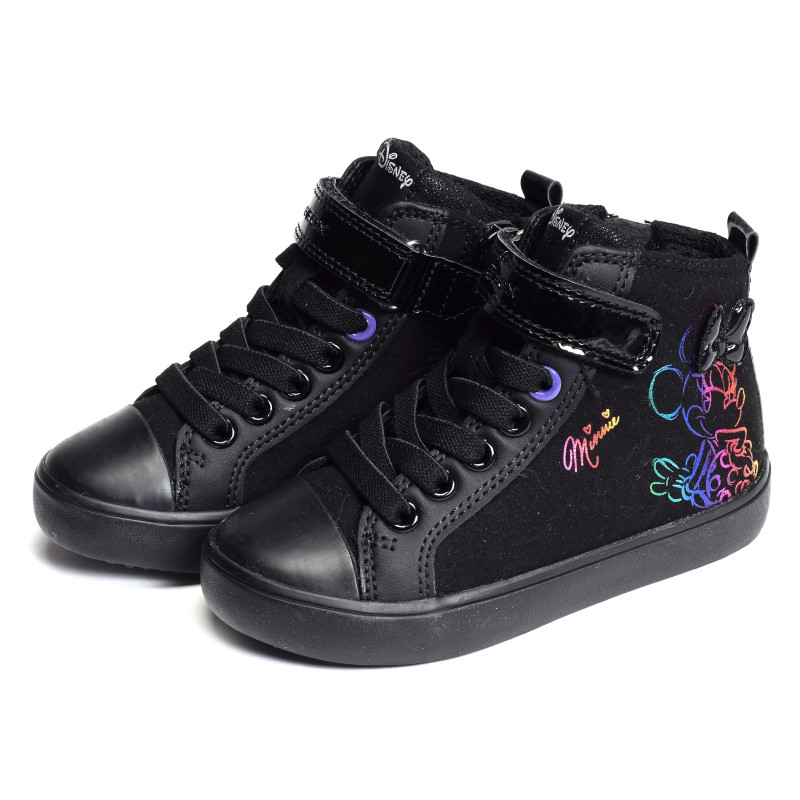J GISLI GE Noir, Baskets montantes Geox