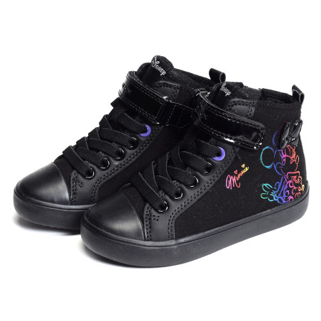 J GISLI GE Noir, Baskets montantes Geox