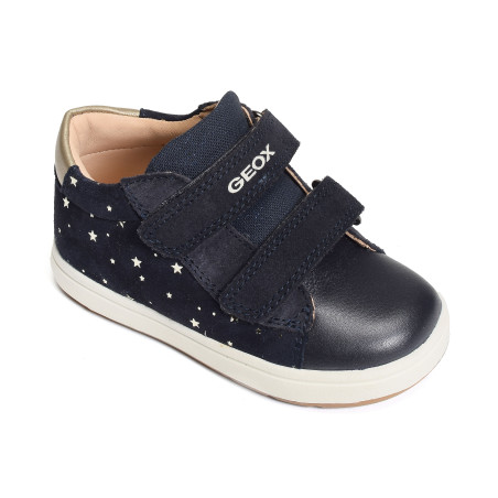 B BIGLIA GC Marine, Chaussures à Scratch Geox