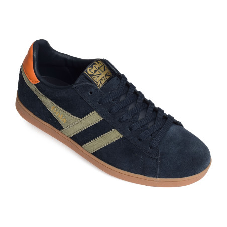 EQUIPE II SUEDE Marine Kaki, Sneakers basses Gola