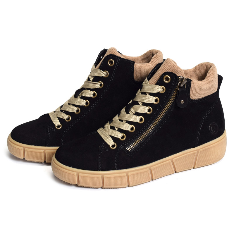 D1T70 Noir, Boots Remonte