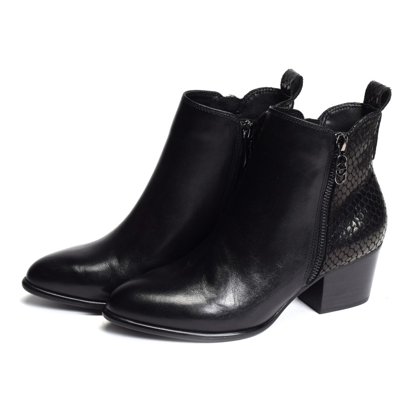 25398 Noir, Bottines Tamaris