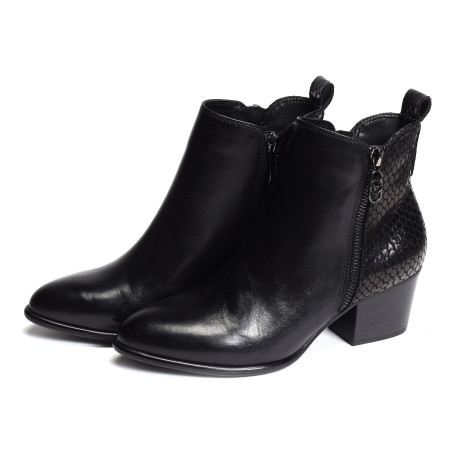 25398 Noir, Bottines Tamaris