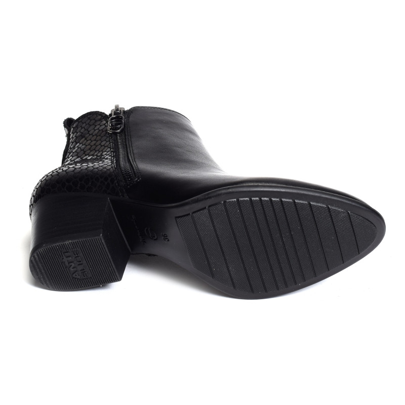 25398 Noir, Bottines Tamaris