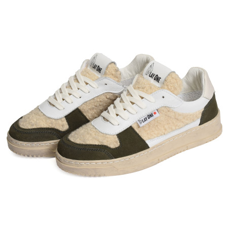 TOY Beige Kaki, Sneakers basses Play One
