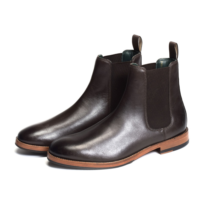 CRAFTJAMES TOP Marron Foncé, Chelsea boots Clarks
