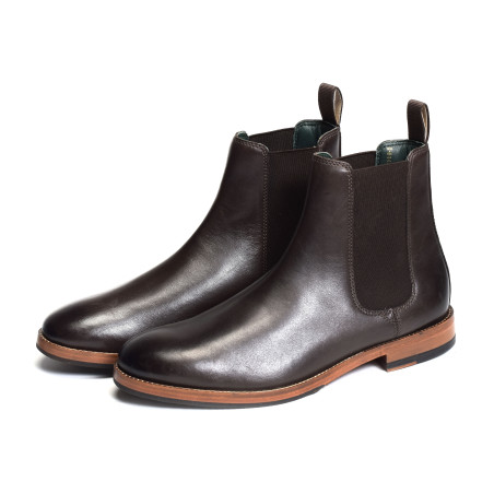 CRAFTJAMES TOP Marron Foncé, Chelsea boots Clarks