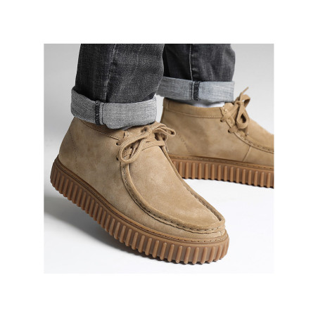TORHILL HI Sand, Boots Clarks