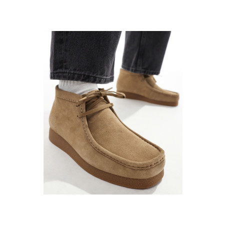 WALLABEE EVO BOOT Sand, Boots Clarks