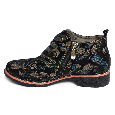 COCRALIEO 47 Noir Bleu, Boots Laura Vita