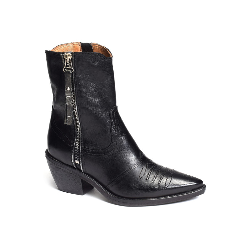 B84205 Noir, Santiags  AS98