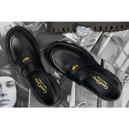 VARGAS Noir, Mocassins Goodstep