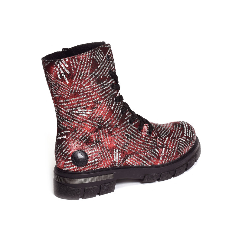 Z9120 Rouge Blanc, Boots Rieker