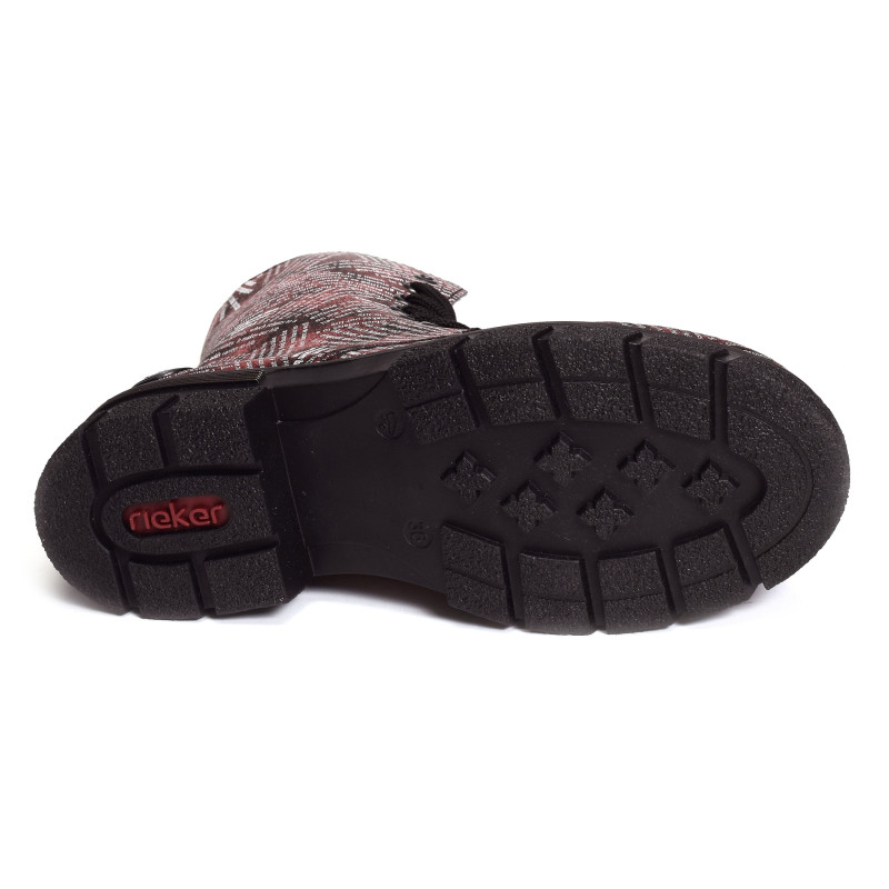 Z9120 Rouge Blanc, Boots Rieker