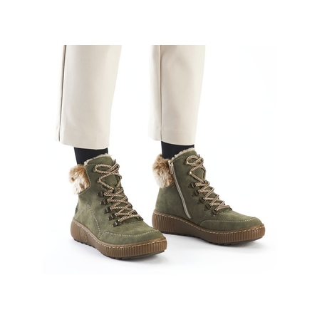 Z6636 Kaki, Boots Rieker
