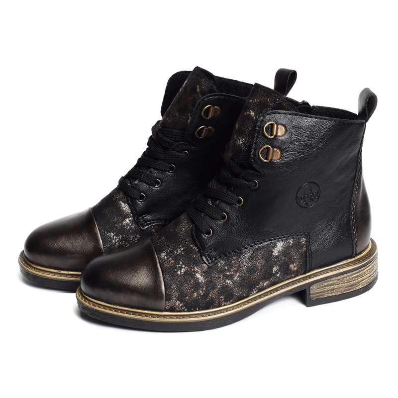 71442 Noir, Boots Rieker