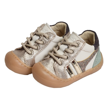 LINDA Or Multicolore, Chaussures à Lacets Bellamy