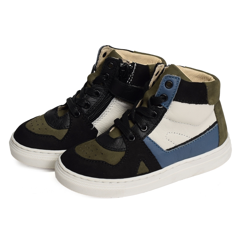IBACUS Noir Kaki, Baskets montantes Bellamy