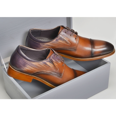 KAURI Marron Bleu, Chaussures de Ville Kdopa