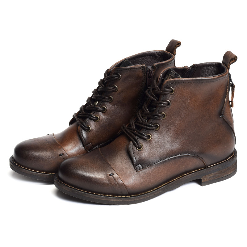AVIELLE Chocolat, Boots Coco & Abricot