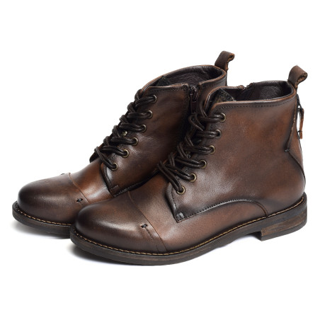AVIELLE Chocolat, Boots Coco & Abricot