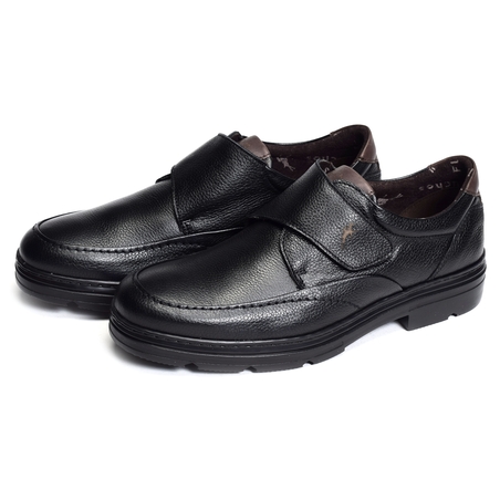 MONTY F1381 Noir, Mocassins Fluchos