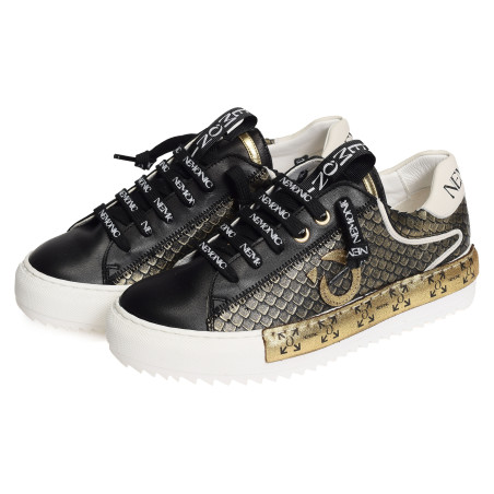 2249 Noir, Sneakers basses Nemonic
