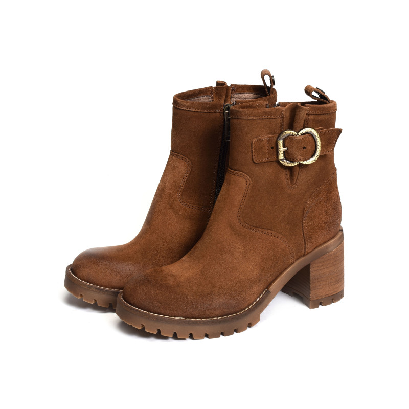 HORACE Marron, Bottines Minka